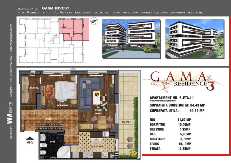 Popesti-Leordeni, Oltenitei, Gama Residence